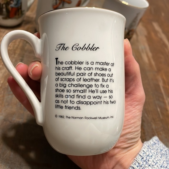 Norman Rockwell Mug Set - Picture 5 of 7